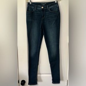 Maurices Dark Blue Skinny Jeans